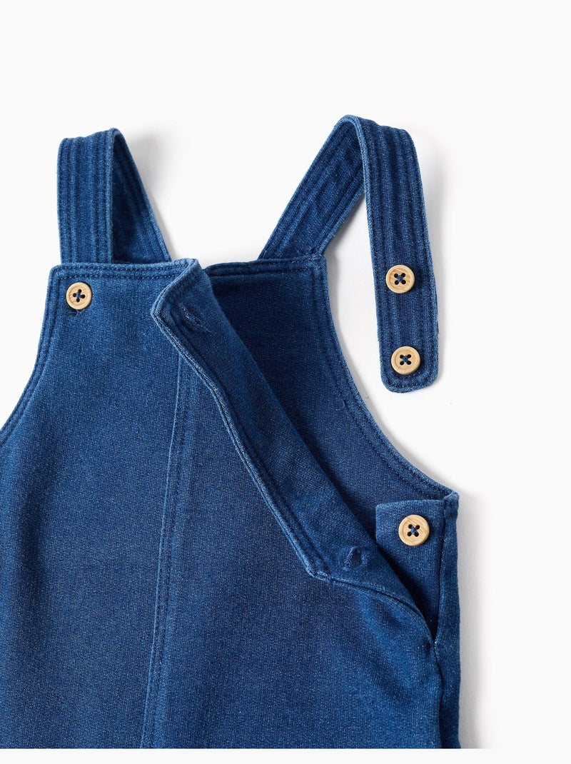 Peto vaquero con tirantes ajustables Azul Azul - Kiabi