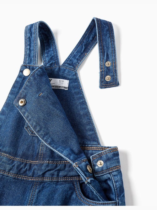 Peto vaquero de algodón 'wide leg' - Kiabi