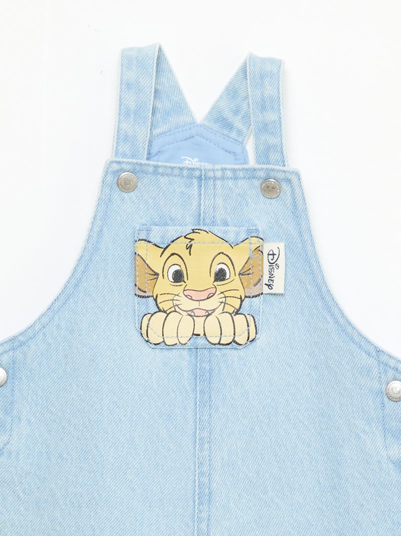 Peto vaquero estampado 'Disney' Azul - Kiabi