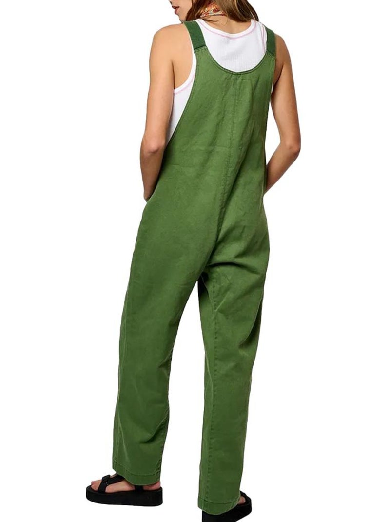 Peto vaquero kaporal para mujer Verde - Kiabi