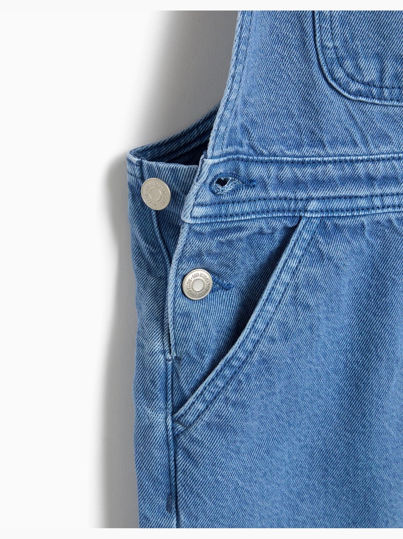 Peto vaquero, mo fashion Azul - Kiabi
