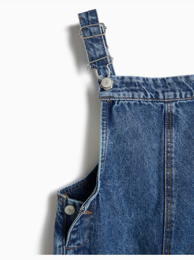 Peto vaquero, mo fashion Azul - Kiabi