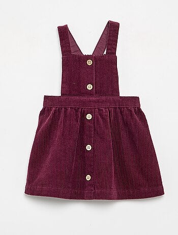 Peto vestido de pana