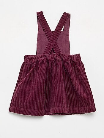 Peto vestido de pana