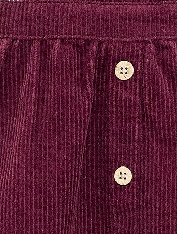Peto vestido de pana