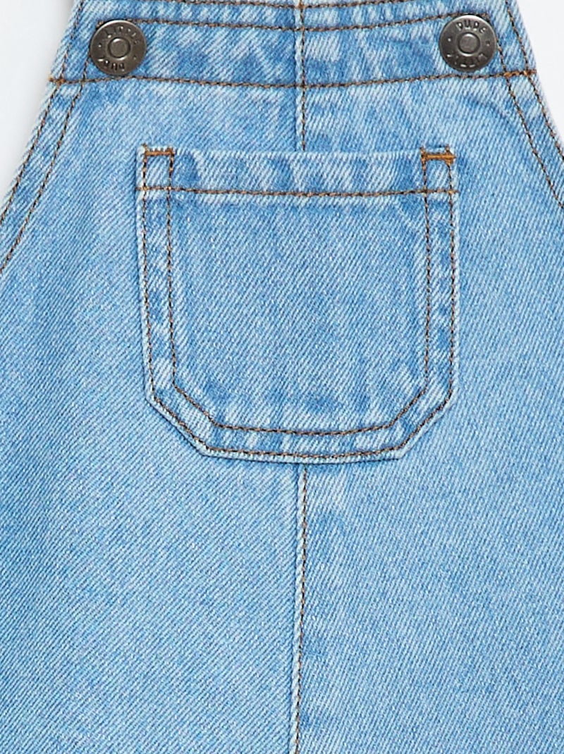 Petos cortos vaqueros Azul - Kiabi
