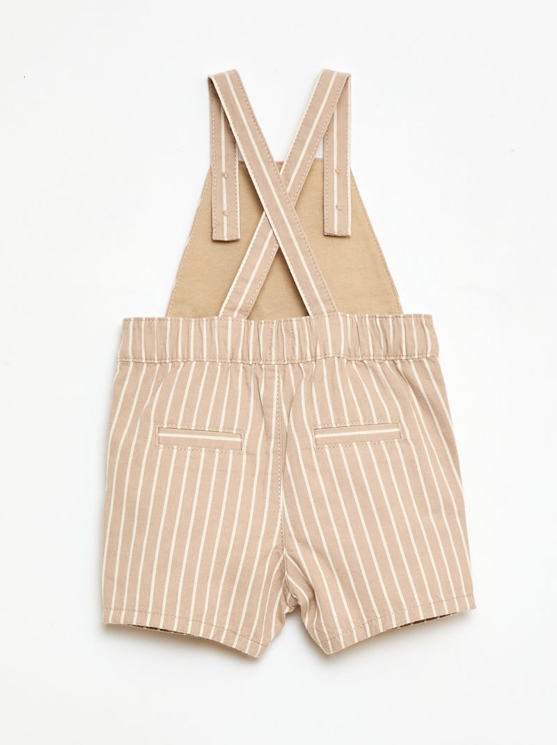 Petos ligeros con tirantes ajustables Beige - Kiabi