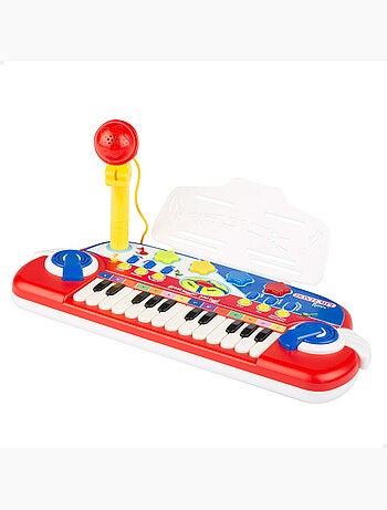 Piano infantil c/micrófono bontempi