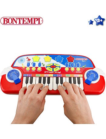 Piano infantil c/micrófono bontempi