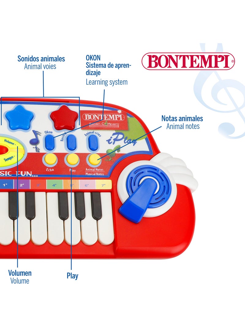 Piano infantil c/micrófono bontempi N/D - Kiabi