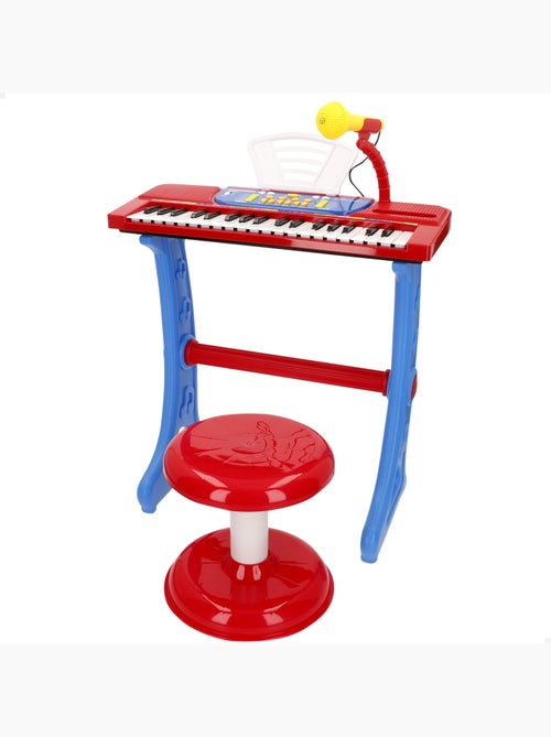Piano infantil c/micrófono y taburete bontempi - Kiabi Piano infantil c/micrófono y taburete bontempi - Kiabi