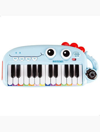 Piano infantil de juguete con luz y efectos de sonido 24 teclas bontempi