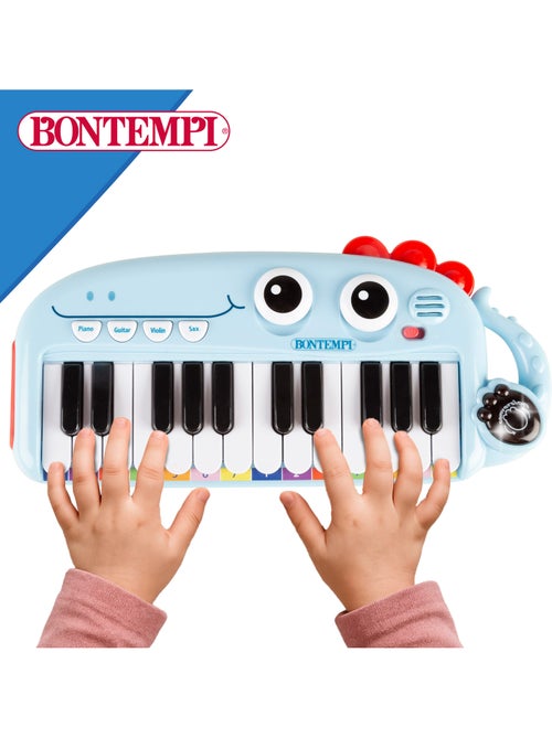 Piano infantil de juguete con luz y efectos de sonido 24 teclas bontempi - Kiabi Piano infantil de juguete con luz y efectos de sonido 24 teclas bontempi - Kiabi
