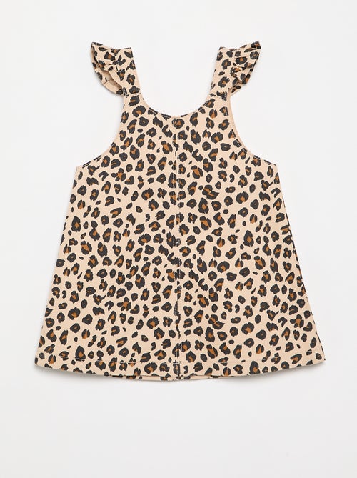 Pichi con estampado de leopardo - Kiabi