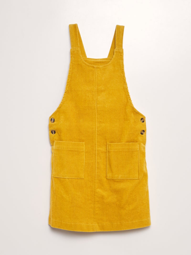 Pichi de pana AMARILLO - Kiabi