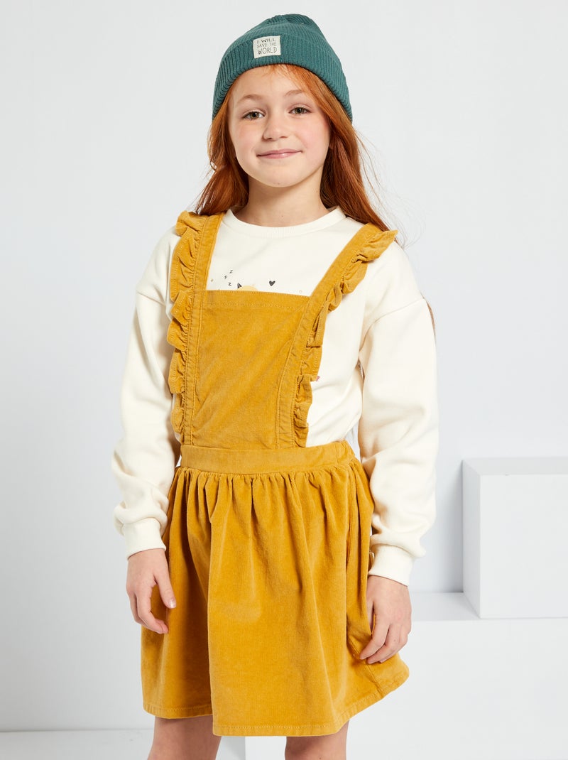 Pichi de pana BEIGE - Kiabi