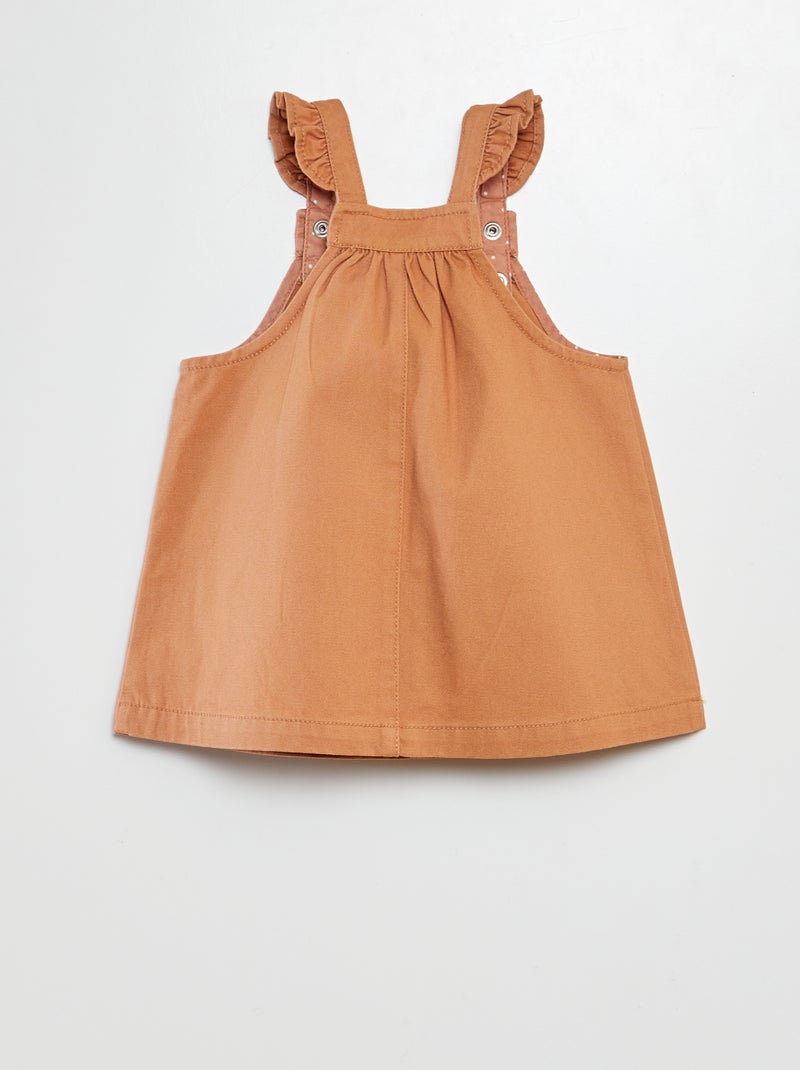 Pichi de sarga MARRON - Kiabi