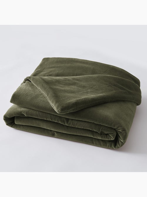 Pie de cama – terciopelo de algodón grueso y suave – césar - Kiabi Pie de cama – terciopelo de algodón grueso y suave – césar - Kiabi