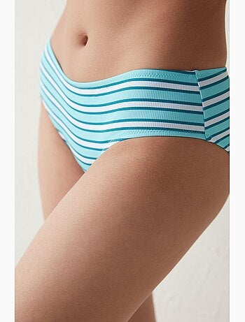 Piedras braga de bikini hipster a rayas penti