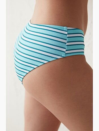 Piedras braga de bikini hipster a rayas penti