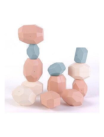 Piedras para apilar en equilibrio - Juego educativo | SUPERBE BEBE