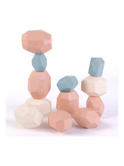 Piedras para apilar en equilibrio - Juego educativo | SUPERBE BEBE - Kiabi Piedras para apilar en equilibrio - Juego educativo | SUPERBE BEBE - Kiabi
