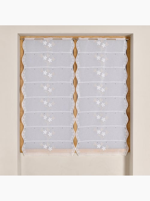 Pieza ajustable bordada con motivos florales - Kiabi
