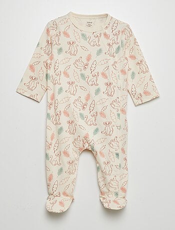 Pijama 1 pieza estampado 'Simba y Nala'