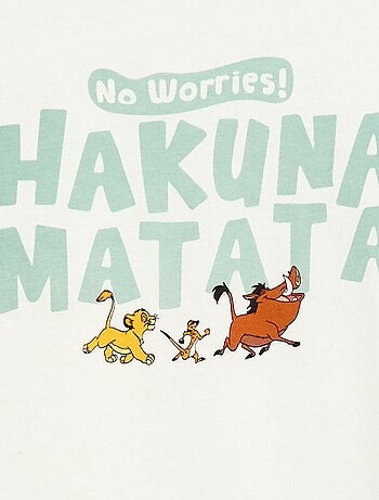 Pijama 2 piezas 'Disney' Pantalón corto + camiseta