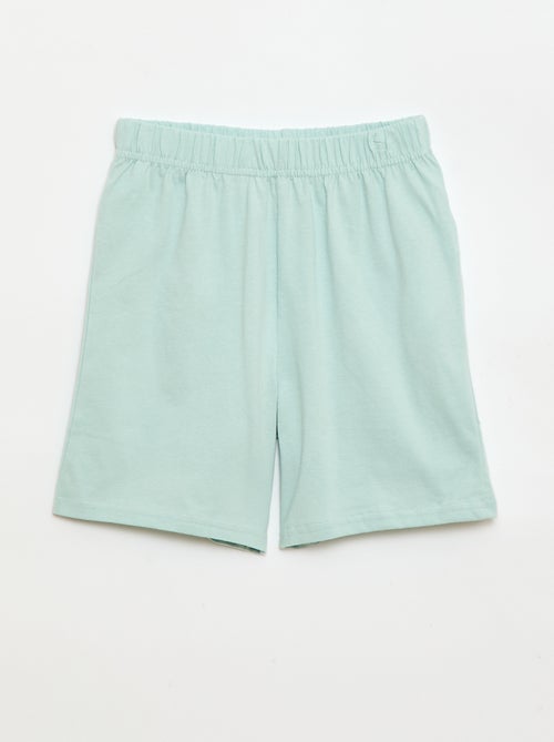 Pijama 2 piezas 'Disney' Pantalón corto + camiseta - Kiabi