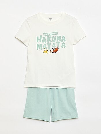Pijama 2 piezas 'Disney' short + camiseta