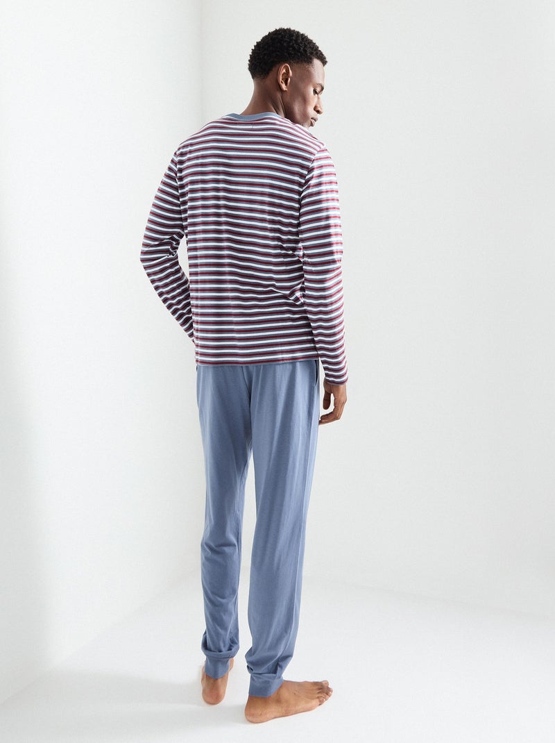 Pijama a rayas, MO Fashion Azul - Kiabi