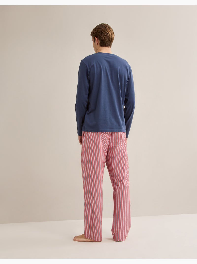 Pijama a rayas, MO Fashion Azul - Kiabi