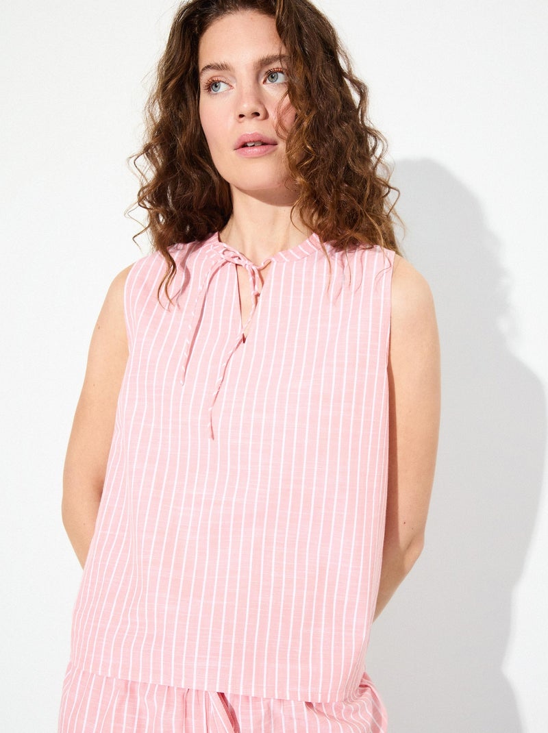Pijama a rayas, MO Fashion Rosa - Kiabi