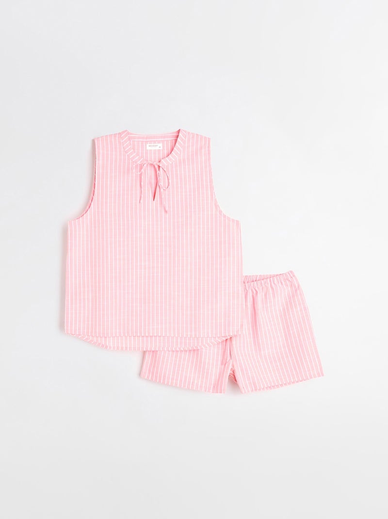 Pijama a rayas, MO Fashion Rosa - Kiabi