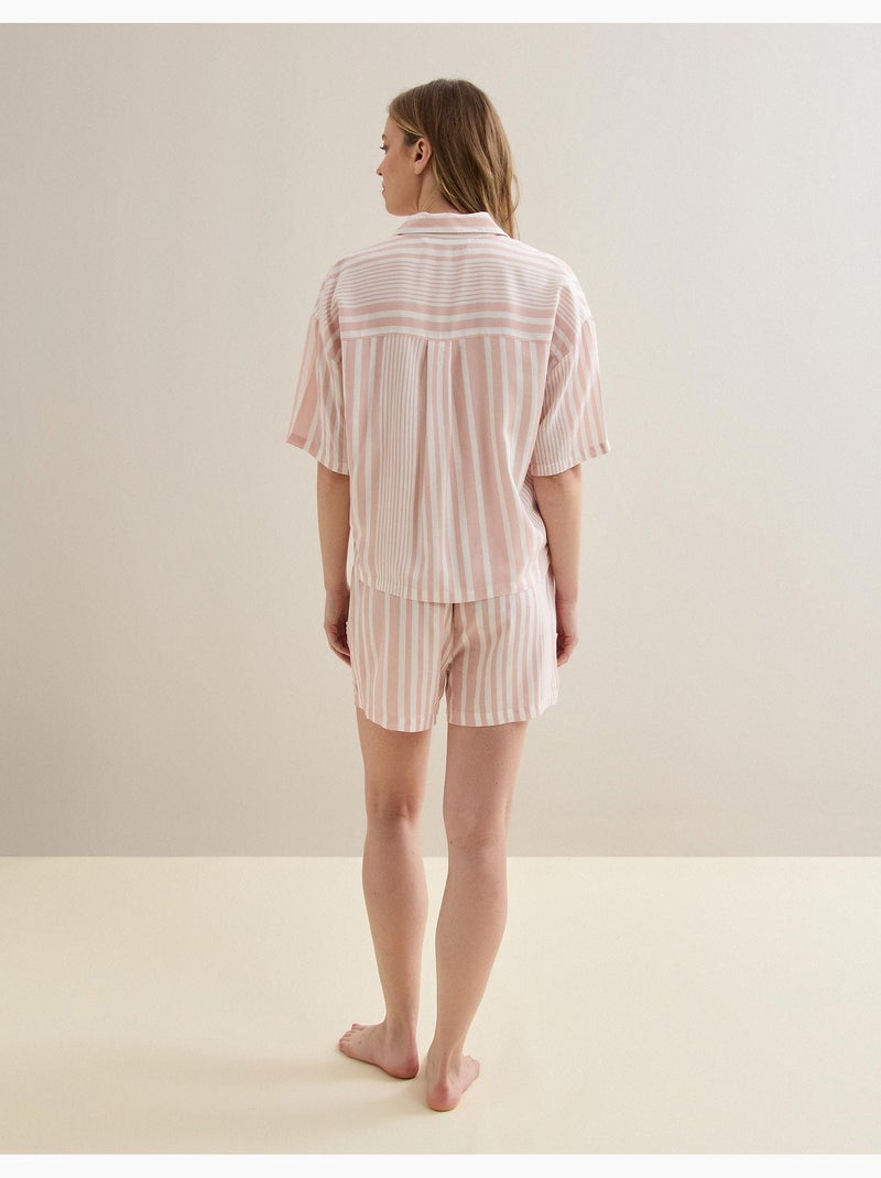 Pijama a rayas, MO Fashion Rosa - Kiabi