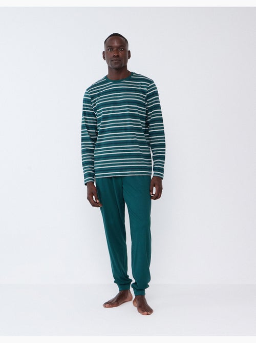 Pijama a rayas, mo fashion - Kiabi