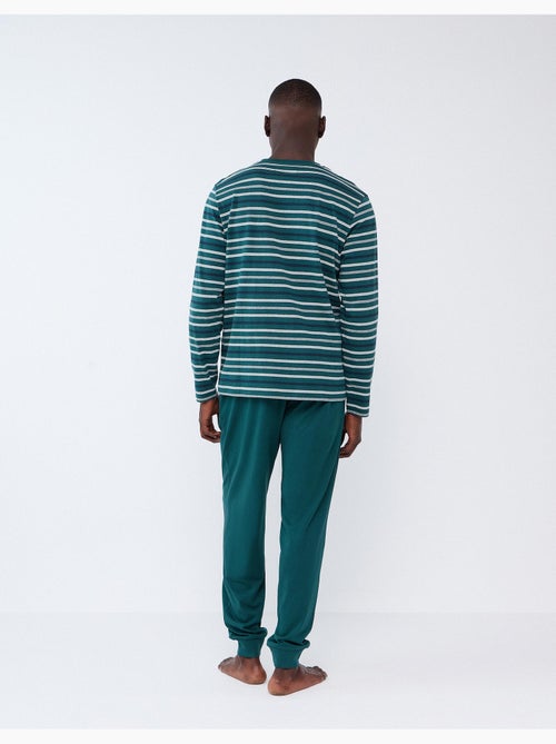 Pijama a rayas, mo fashion - Kiabi