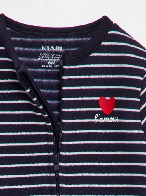 Pijama abrigado de chándal 'Amour' - Kiabi