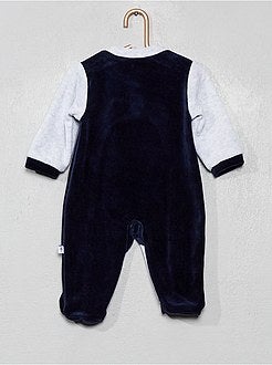 Pijama 'Absorba' terciopelo motivo 'león' - Kiabi