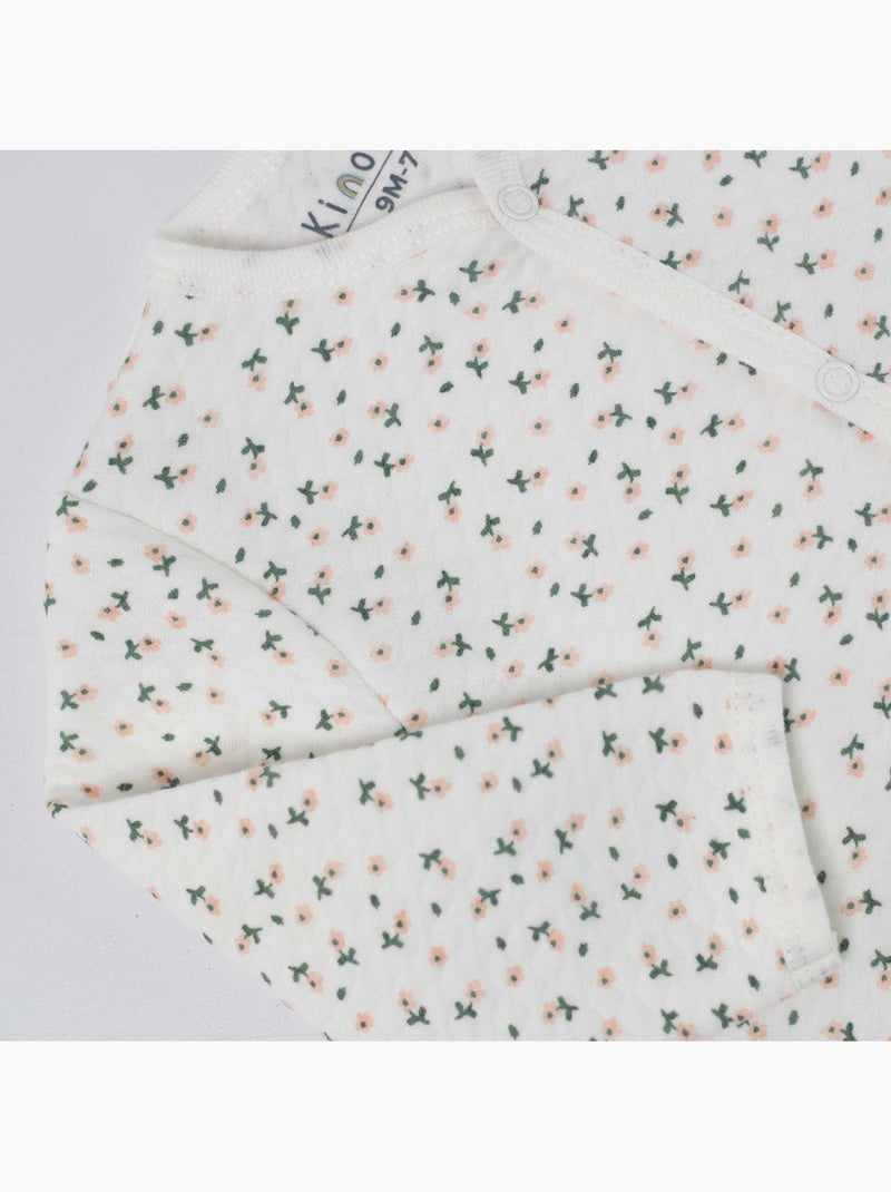 Pijama acolchado Blanco - Kiabi