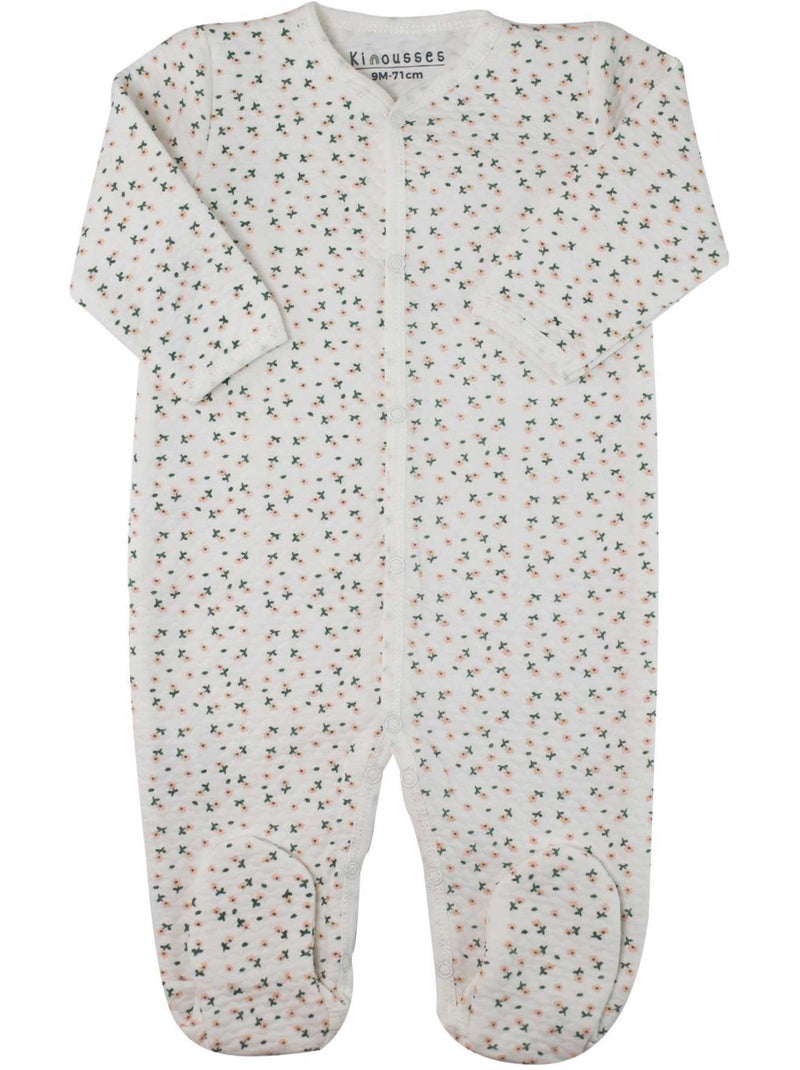 Pijama acolchado Blanco - Kiabi
