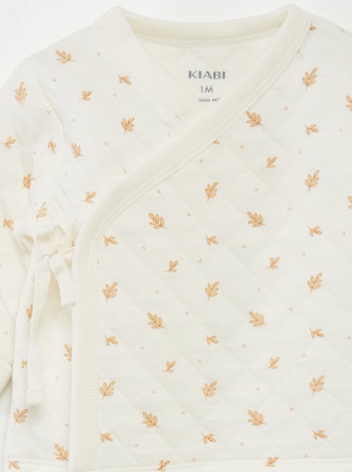 Pijama acolchado de 2 piezas - Kiabi