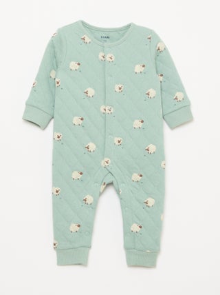Pijama acolchado sin pies