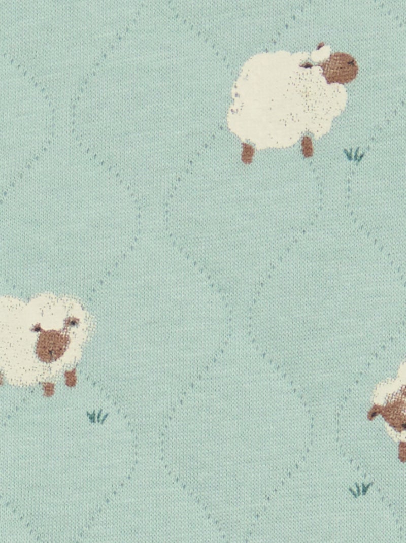 Pijama acolchado sin pies Azul - Kiabi