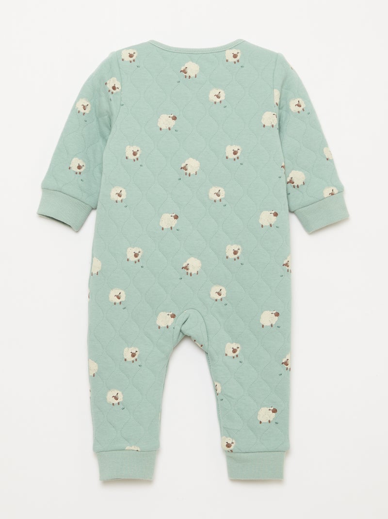 Pijama acolchado sin pies Azul - Kiabi