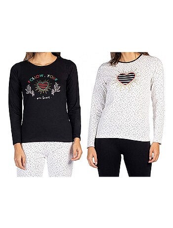 Pijama algodón MELISSA BROWN - Pack de 2