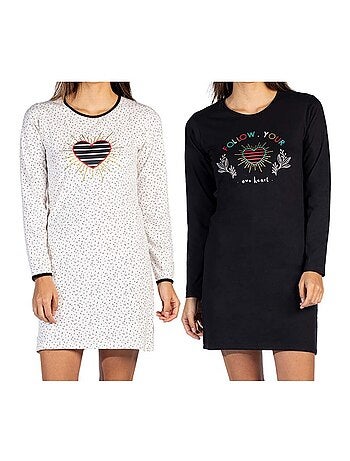 Pijama algodón MELISSA BROWN - Pack de 2