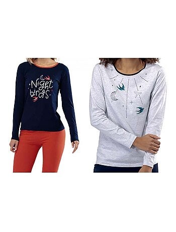 Pijama ALGODÓN MELISSA BROWN - Pack de 2