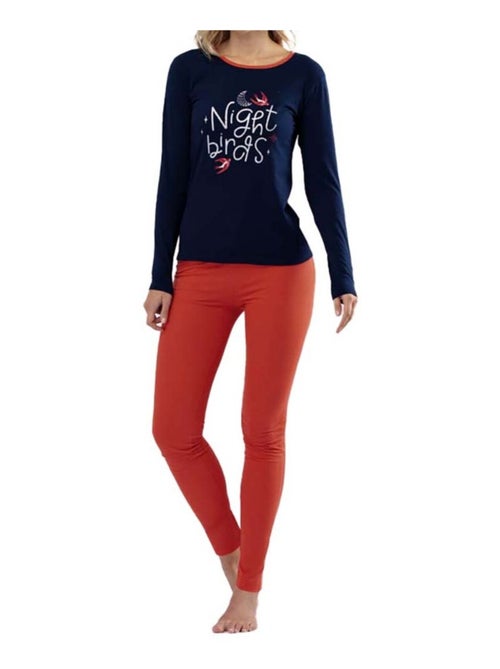 Pijama algodón mujer MELISSA BROWN - Kiabi